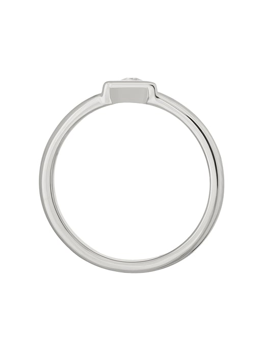 cai Ring 925 Silber rhodiniert mit Zirkonia Dreieck - Image 4