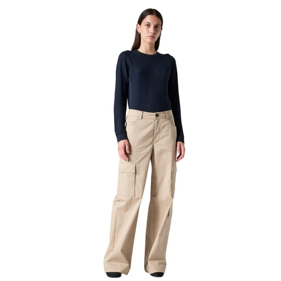 Parajumpers - Sonnengeküsste Cargohose Mit Weitem Bein In Beige - Image 4