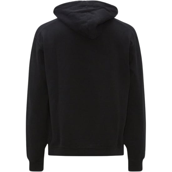 Dsquared2 - Schwarzer Hoodie Mit Ahornblatt-logo Im Freien - Image 2