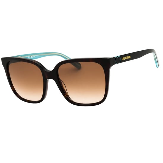 Love Moschino Sf Sonnenbrille In Havanna-braun - Image 2