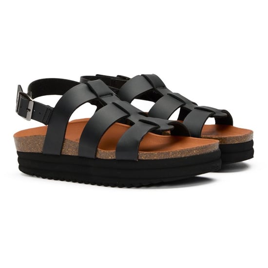 V.gan Vegane Feigen-Fußbett Sandalen mit Knöchelriemen - Image 2