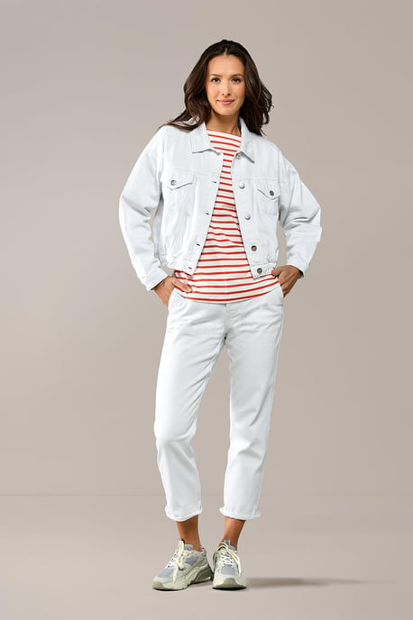 Caroline Tensen Helsinki Jeansjacke Weiß - Image 2