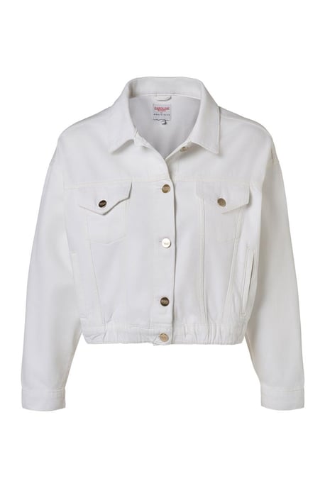 Caroline Tensen Helsinki Jeansjacke Weiß - Image 3