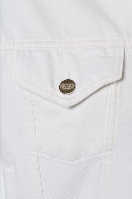 Caroline Tensen Helsinki Jeansjacke Weiß - Image 6
