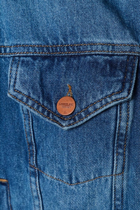 Caroline Tensen Helsinki Jeansjacke Denim Blau - Image 5