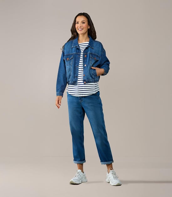 Caroline Tensen Helsinki Jeansjacke Denim Blau - Image 6