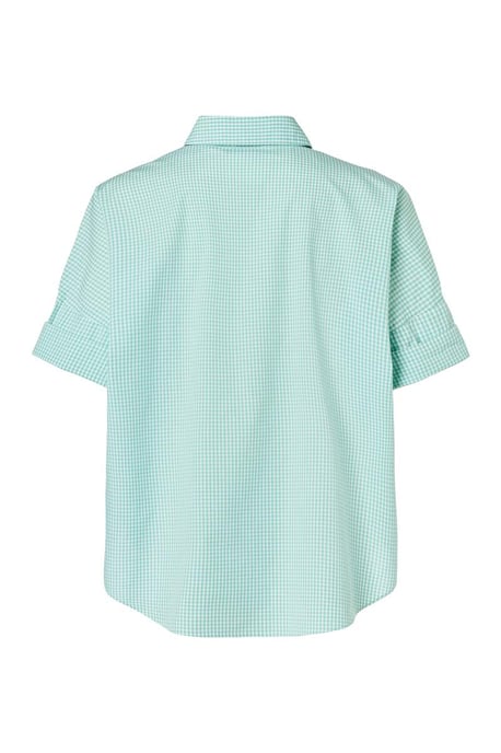 Caroline Tensen Leeds Karobluse Weiß / Grün - Image 5