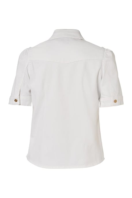 Caroline Tensen Brighton Jeansbluse Weiß - Image 4