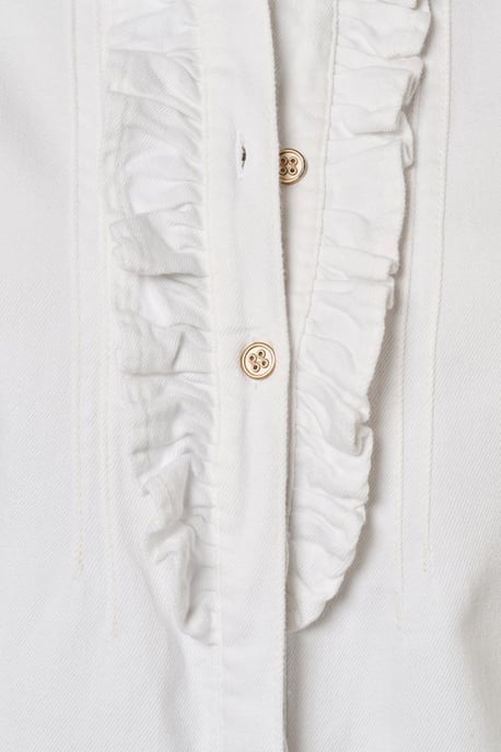 Caroline Tensen Brighton Jeansbluse Weiß - Image 5