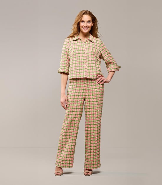Jacky Blazer Rosa / Grün - Image 5