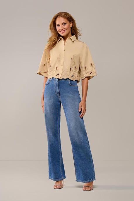 Tirzy Bluse Sand - Image 2