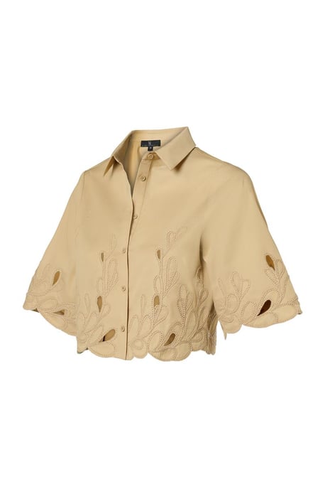 Tirzy Bluse Sand - Image 4