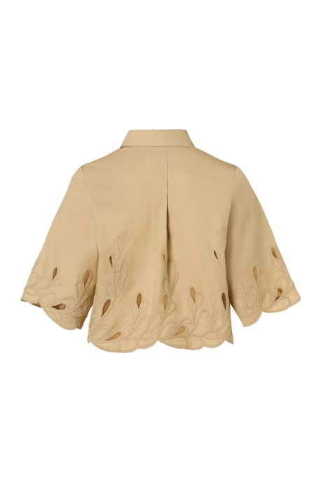 Tirzy Bluse Sand - Image 5