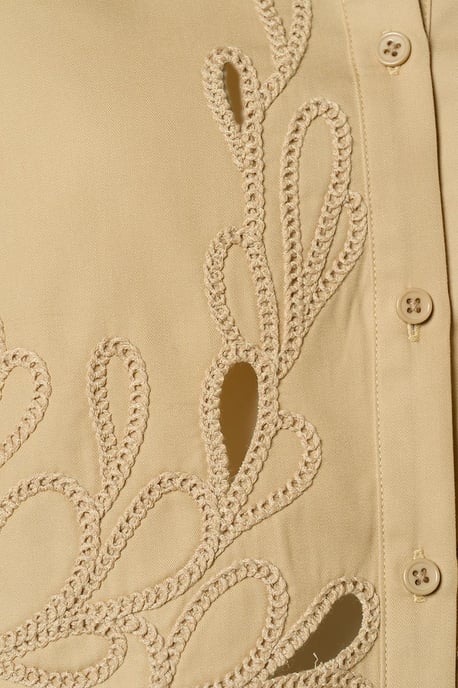 Tirzy Bluse Sand - Image 6