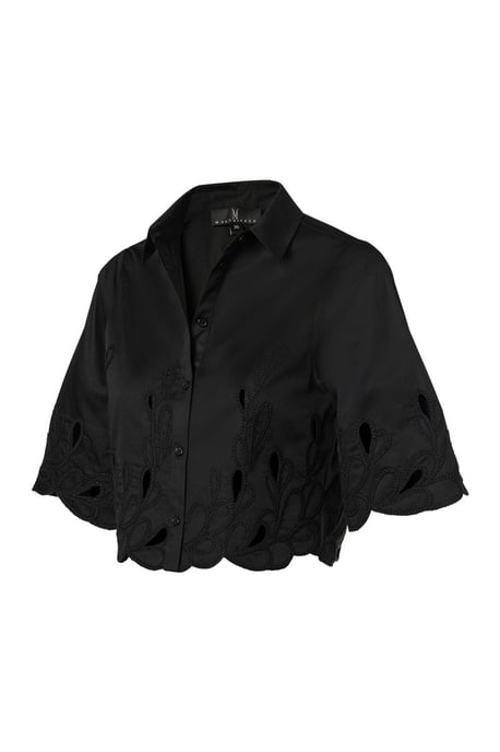 Tirzy Bluse Schwarz - Image 4