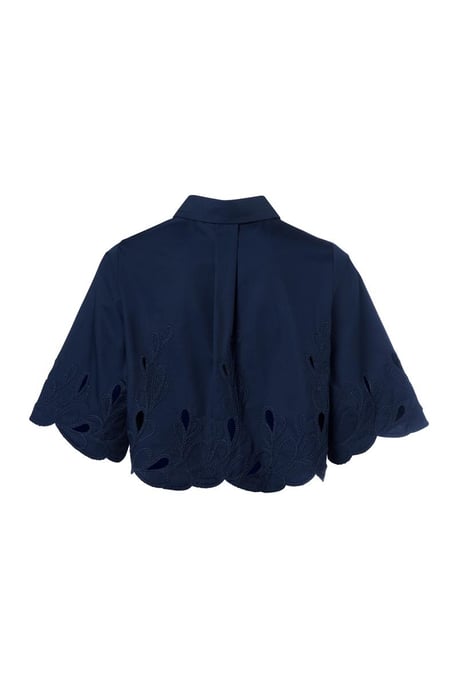 Tirzy Bluse Navy - Image 5