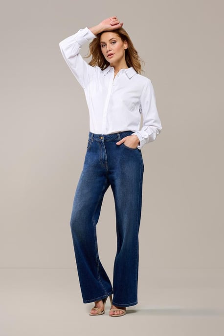 Livia Jeanshose Denim Dunkel - Image 1