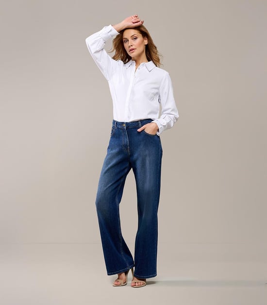 Livia Jeanshose Denim Dunkel - Image 6