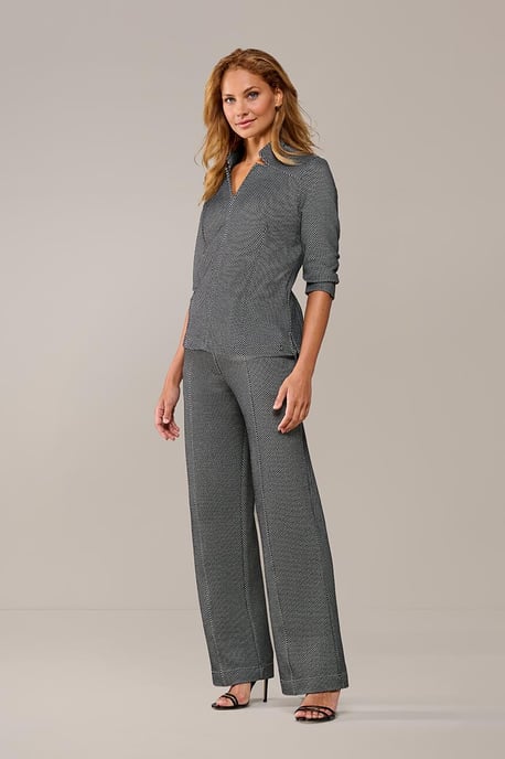 Leony Hose Schwarz / Off White - Image 1