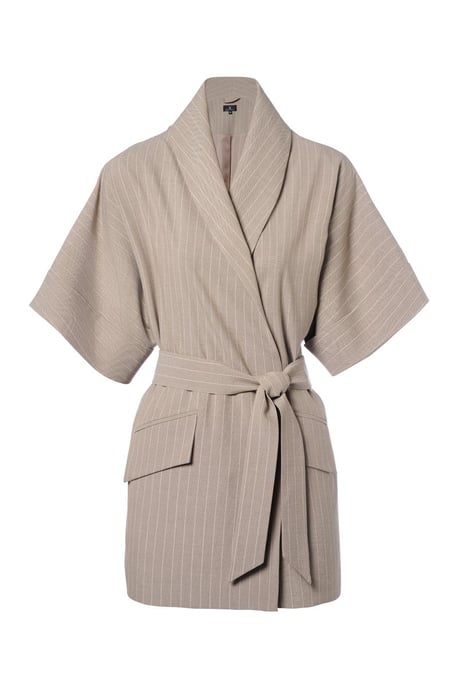 Roseline Blazer Sand / Offwhite - Image 3