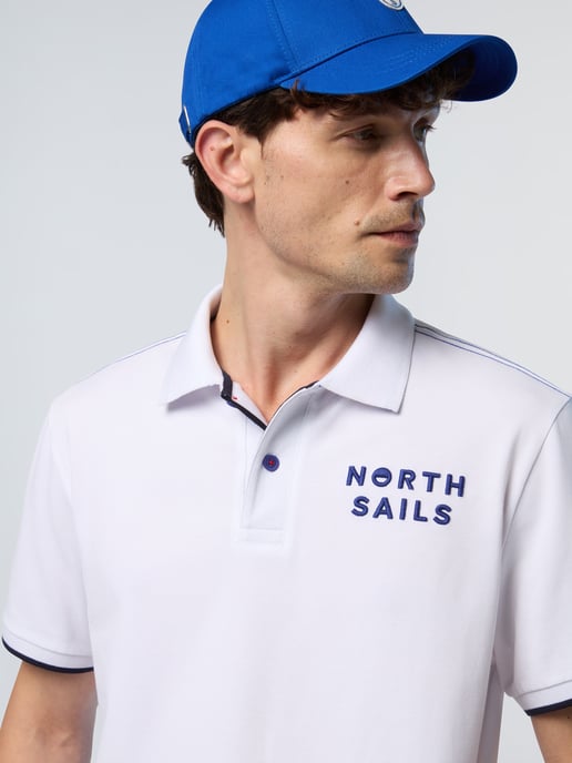North Sails Polohemd Mit gestreiftem Kragen - Image 4