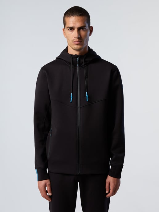 North Sails Kapuzenpullover Interlock-Reißverschluss mit durchgehendem Reißverschluss - Image 1