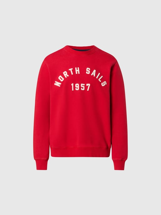 North Sails Kapuzenpullover Hoodie mit gesticktem Schriftzug - Image 3