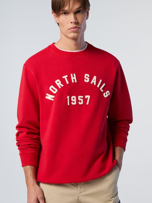 North Sails Kapuzenpullover Hoodie mit gesticktem Schriftzug - Image 4