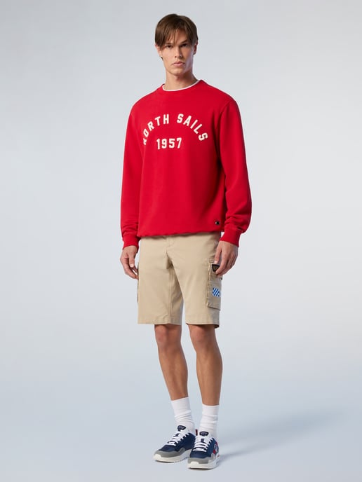 North Sails Kapuzenpullover Hoodie mit gesticktem Schriftzug - Image 5