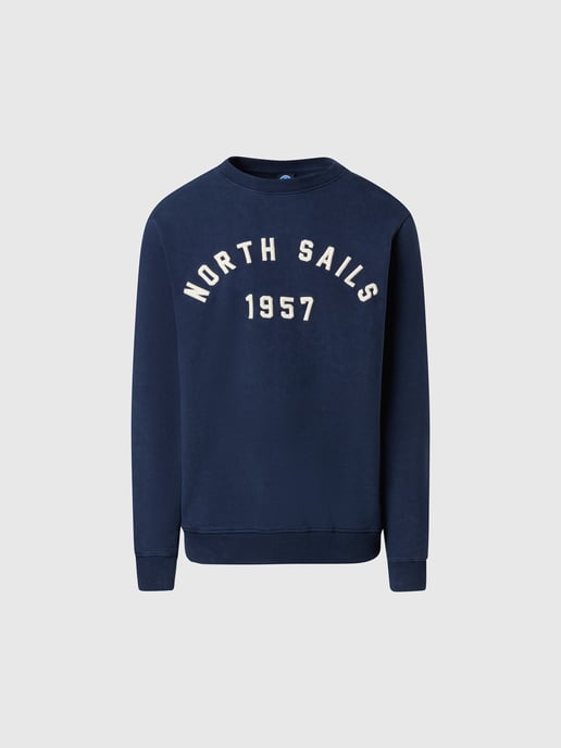 North Sails Kapuzenpullover Hoodie mit gesticktem Schriftzug - Image 3