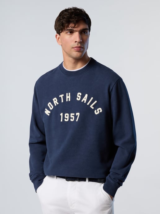 North Sails Kapuzenpullover Hoodie mit gesticktem Schriftzug - Image 4