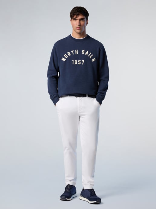 North Sails Kapuzenpullover Hoodie mit gesticktem Schriftzug - Image 5