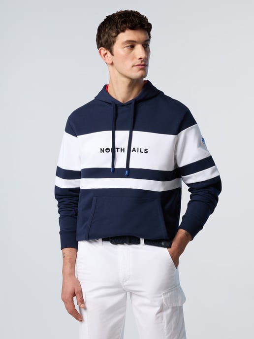 North Sails Kapuzenpullover Streifen vorne - Image 4