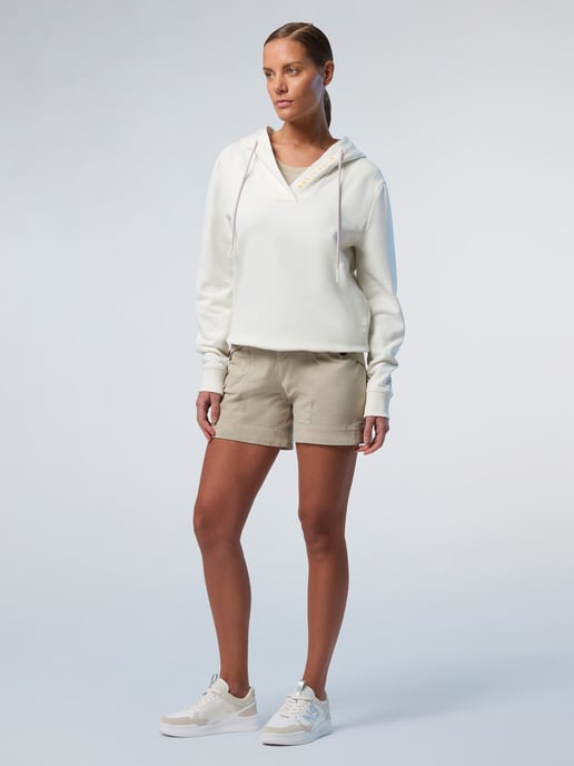 North Sails Kapuzenpullover V-Ausschnitt mit North Sails-Print - Image 5