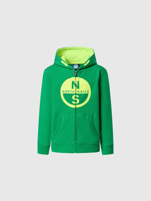 North Sails Kapuzenpullover Reißverschluss mit Maxi-Logo - Image 3