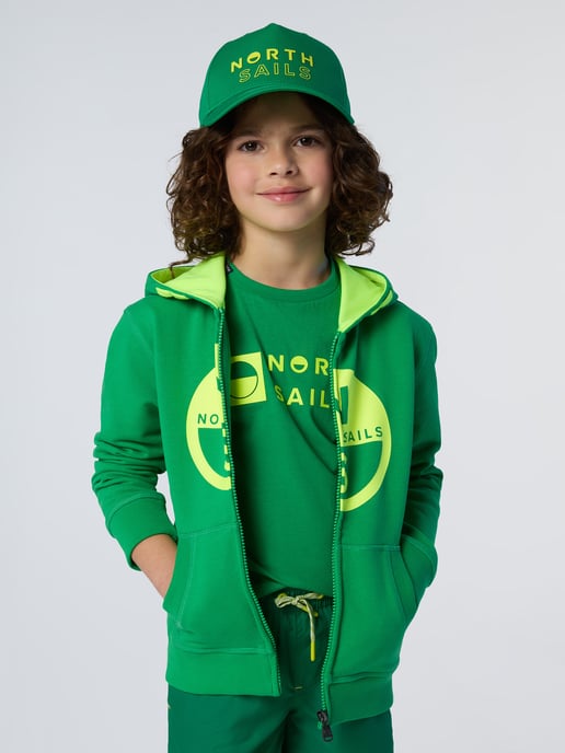 North Sails Kapuzenpullover Reißverschluss mit Maxi-Logo - Image 4