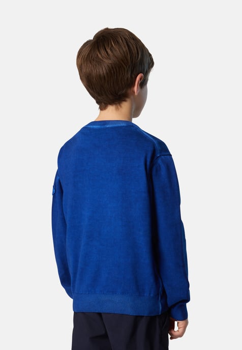 North Sails Pullover Rundhalsausschnitt mit Logo-Patch - Image 2