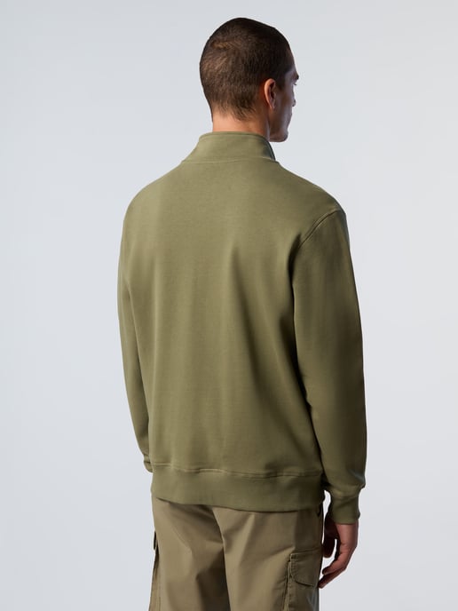 North Sails Sweatshirt Durchgehender Reißverschluss mit Logo-Patch - Image 2