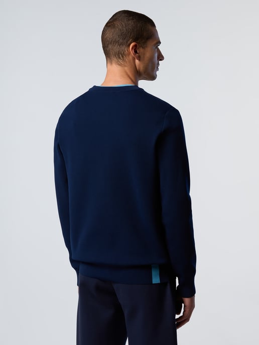 North Sails Pullover Technischer Strickausschnitt mit Rundhalsausschnitt - Image 2