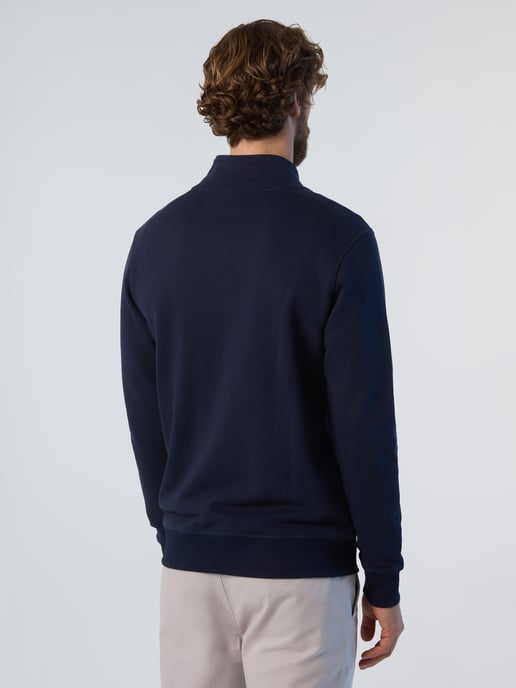 North Sails Sweatshirt Durchgehender Reißverschluss mit Logo-Patch - Image 2