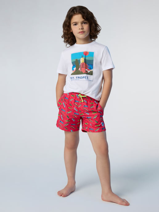 North Sails Badeshorts Grafischer Druck - Image 5