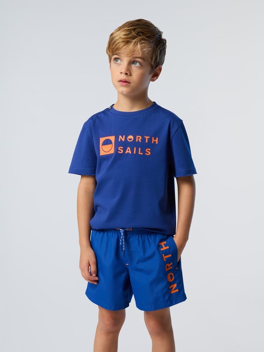 North Sails Badeshorts Vertikaler Druck - Image 4
