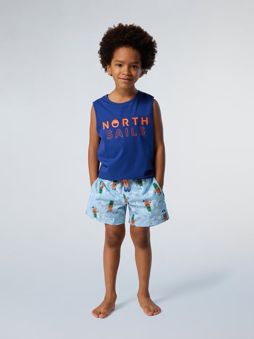 North Sails Badeshorts Grafischer Druck - Image 4