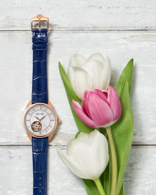 Bulova Sutton Damenarmbanduhr Blau 97L180 - Image 3