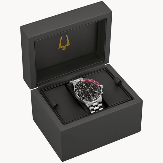 Bulova Marine Star Heritage Herrenuhr Silber 98B451 - Image 6