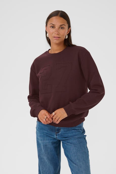Sweatshirt KAlea Loose fit brown - Image 3