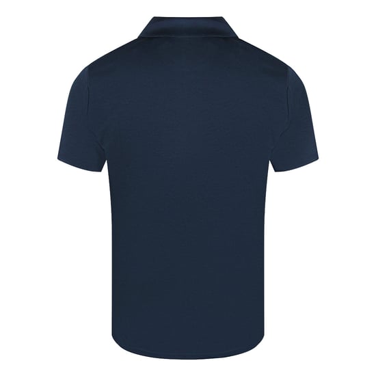 Lyle &amp; Scott - Strukturiertes Poloshirt In Marineblau - Image 2