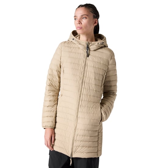 Parajumpers Lange, Sonnengeküsste Beige Jacke - Image 4