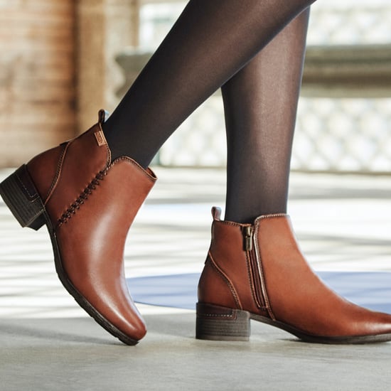Pikolinos Damen-Stiefeletten aus Cuero-braunem Leder mit Reißverschluss und Absatz - Malaga - Image 6