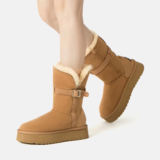 EVER AU Australien Damen Pinsel 3-Wege Stil Plattform Stiefeletten - Image 2